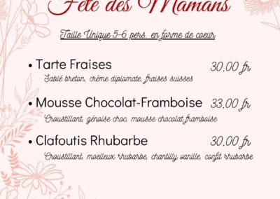 Affiche fête des mères
