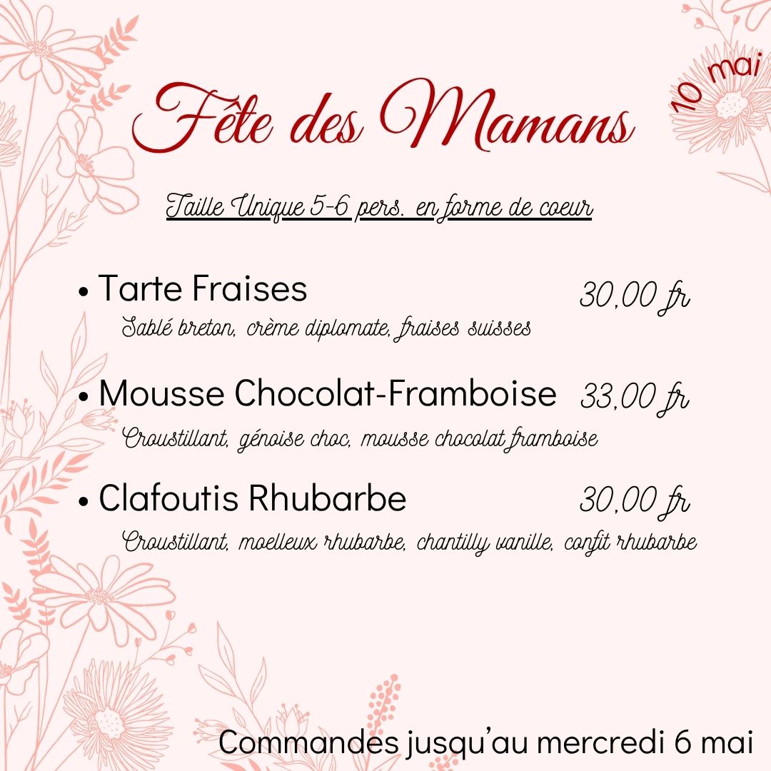 Affiche fête des mères